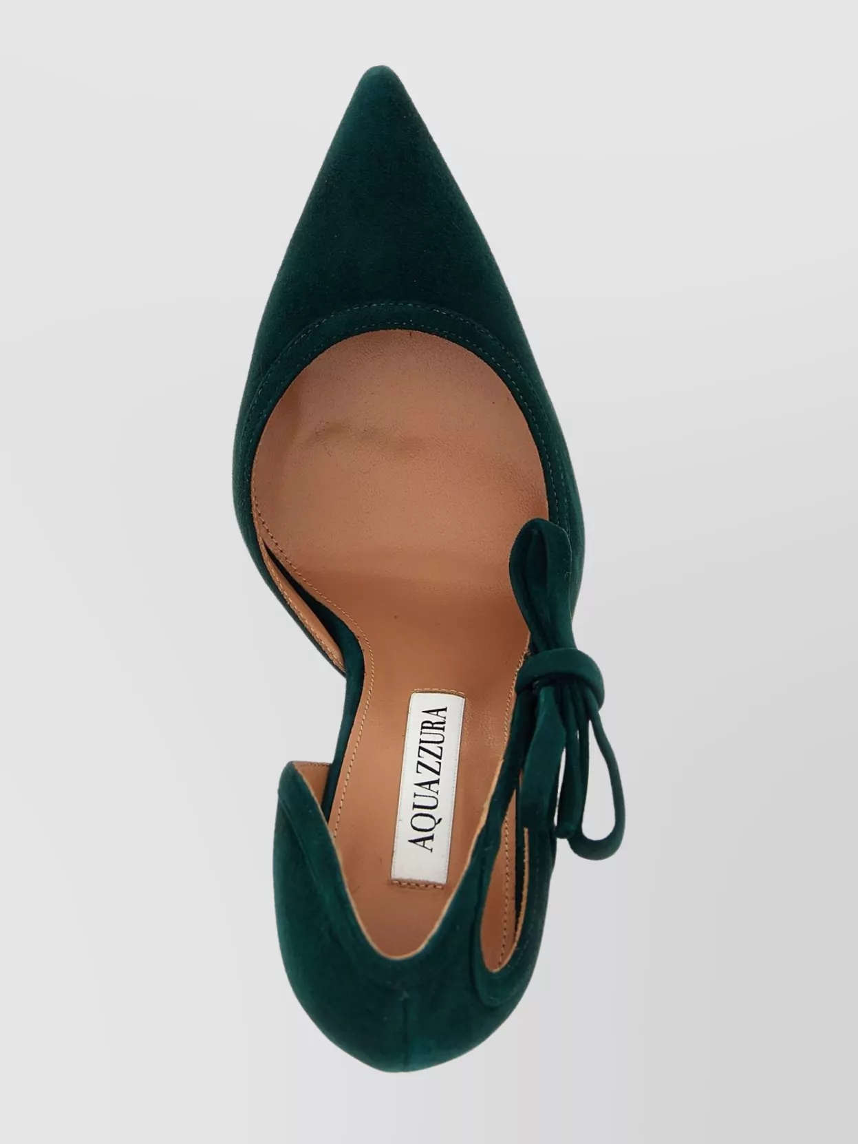 Aquazzura Chic Pointed Toe Stiletto Bow Pumps