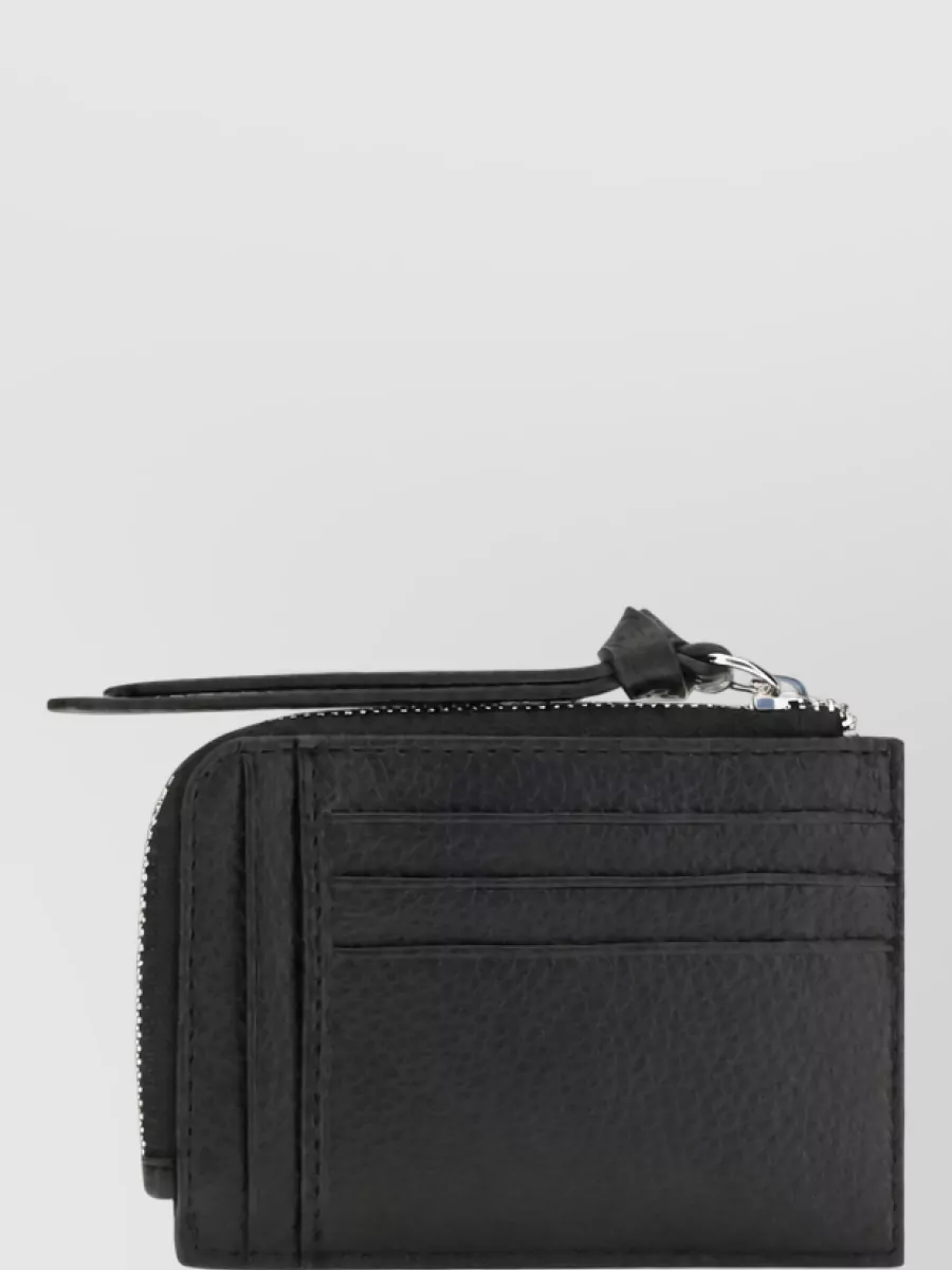 Vivienne Westwood leather zip card holder