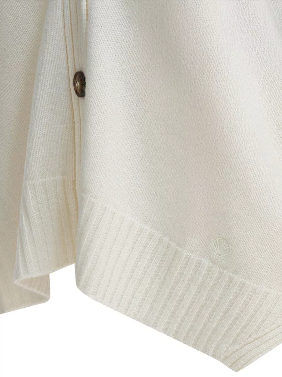 Loulou Studio Cashmere Ribbed V-Neck Cardigan