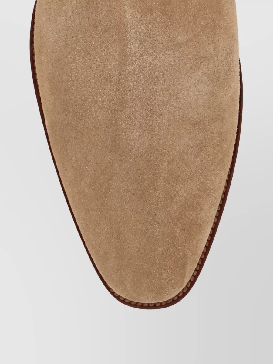 Saint Laurent Suede Chelsea Boots