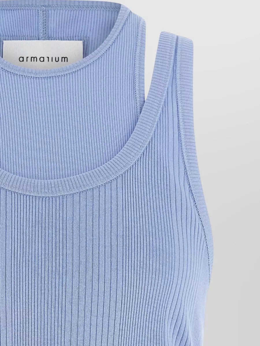 Armarium Ribbed Cotton Sleeveless Tank Top Set
