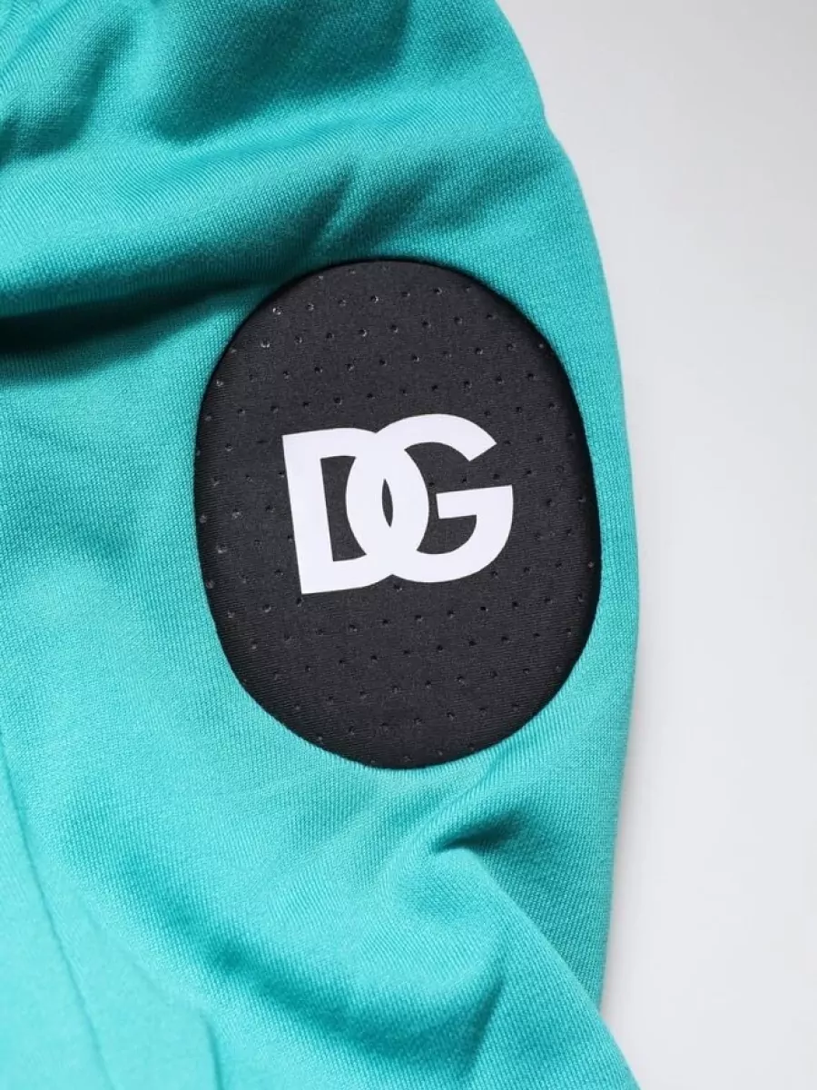 Dolce&Gabbana Cotton Hooded Short-Sleeve Sweater