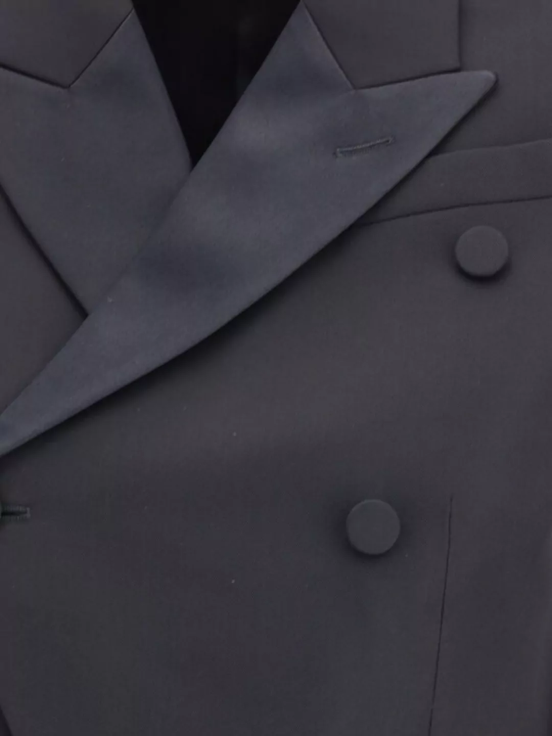 Alexander Mcqueen Tailored Double-breasted Jacket Notch Lapels In Black