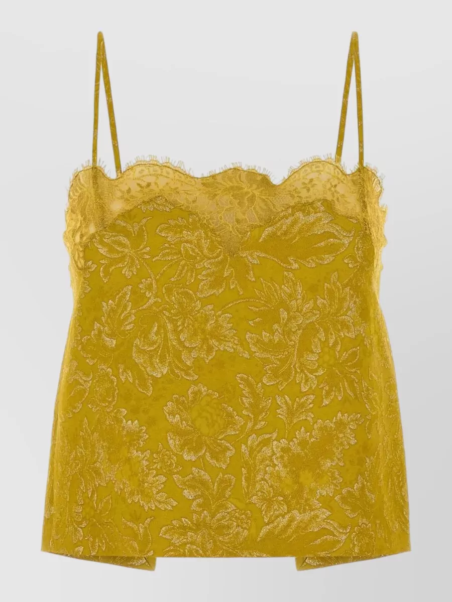 Saint Laurent Jacquard Top