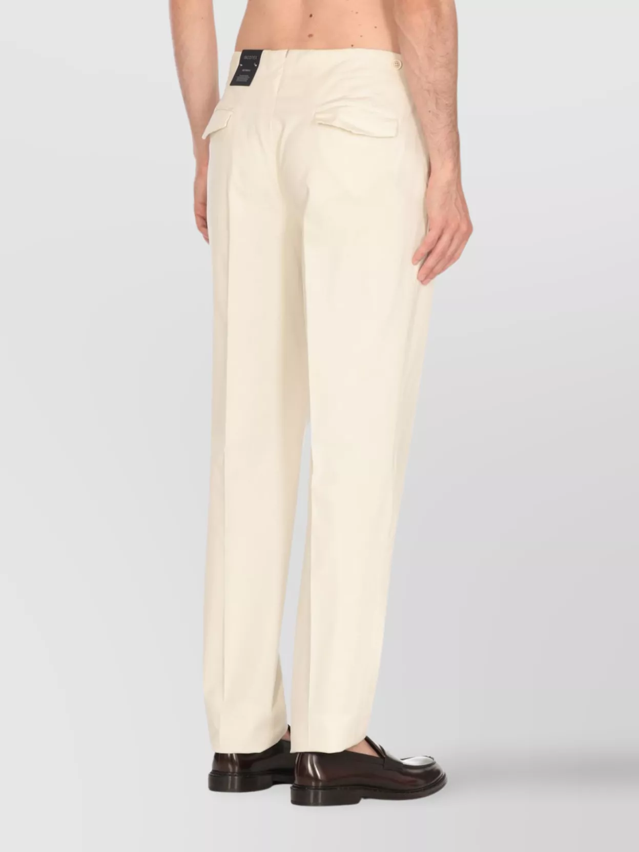 Incotex Straight Cotton Pants Belt Loops