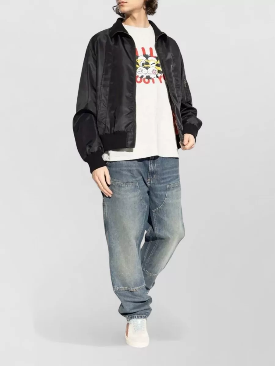 Kenzo Wild Tiger Graphic Short Sleeve Crew T Shirt