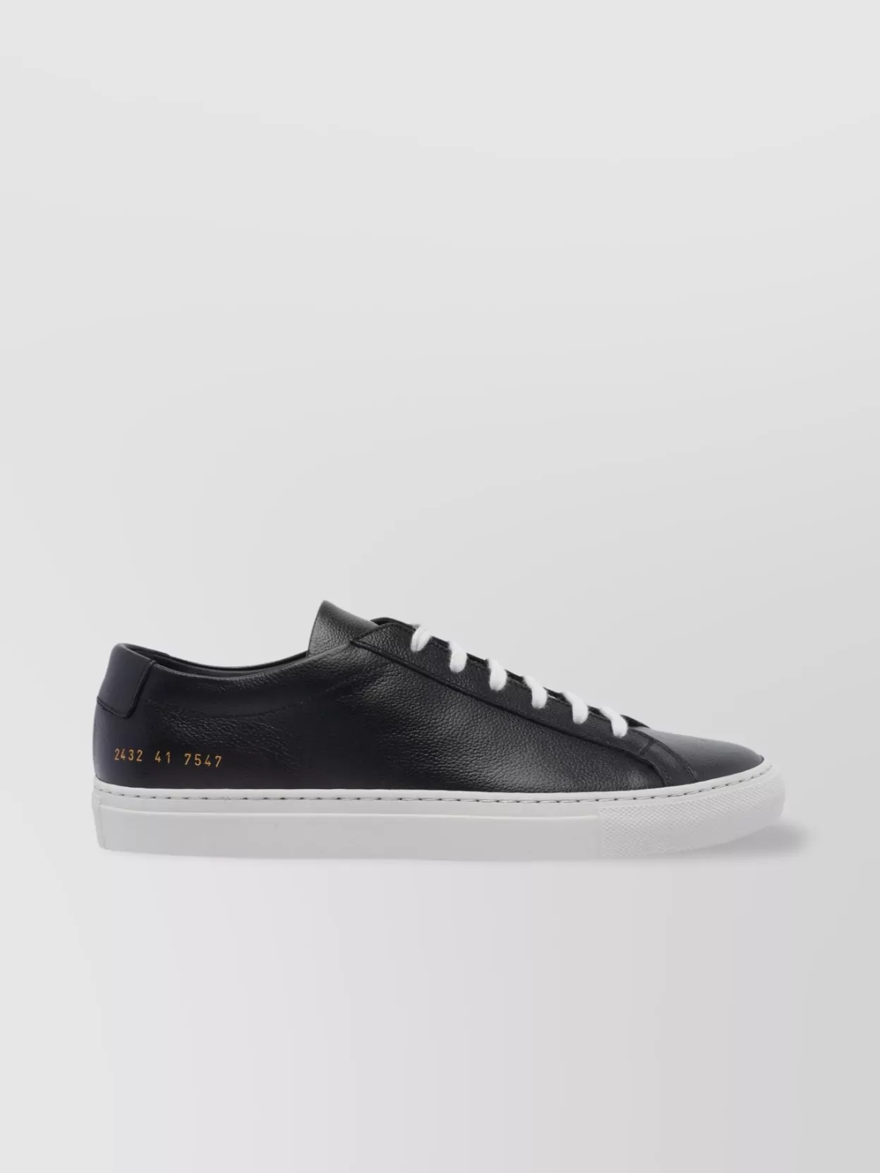 Common Projects Achilles Bumpy Leather Low Top Sneakers