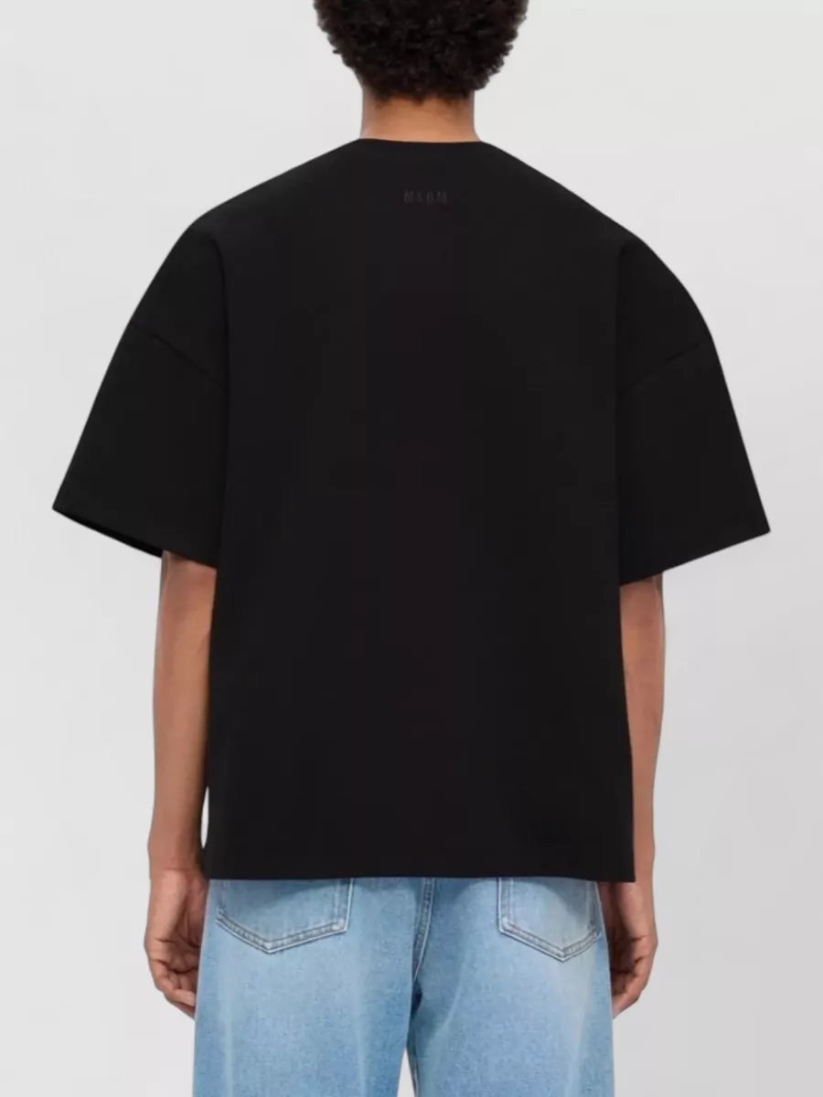 Msgm Cotton T-Shirt
