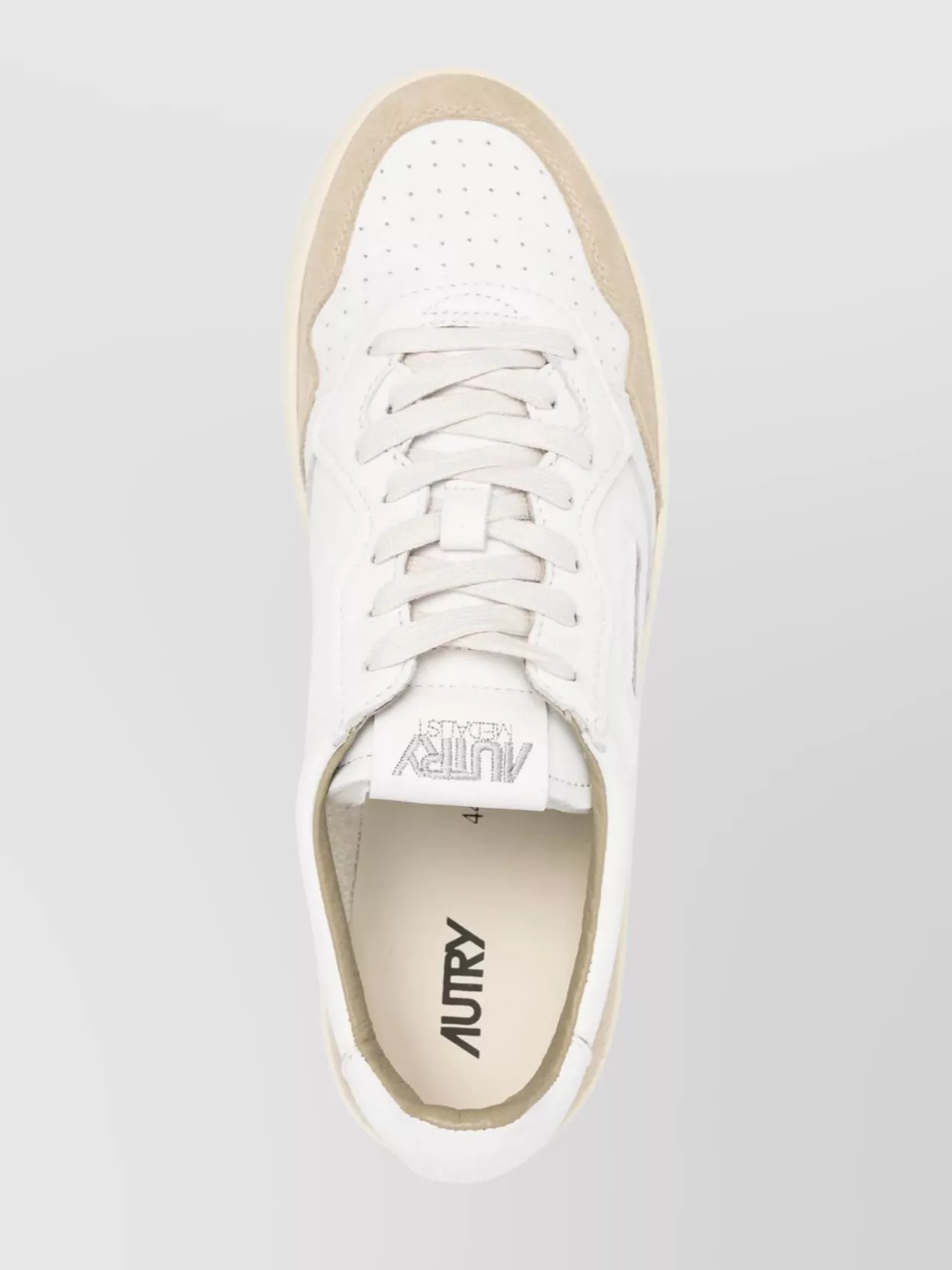 Autry Medalist Leather Rubber Sole Sneakers