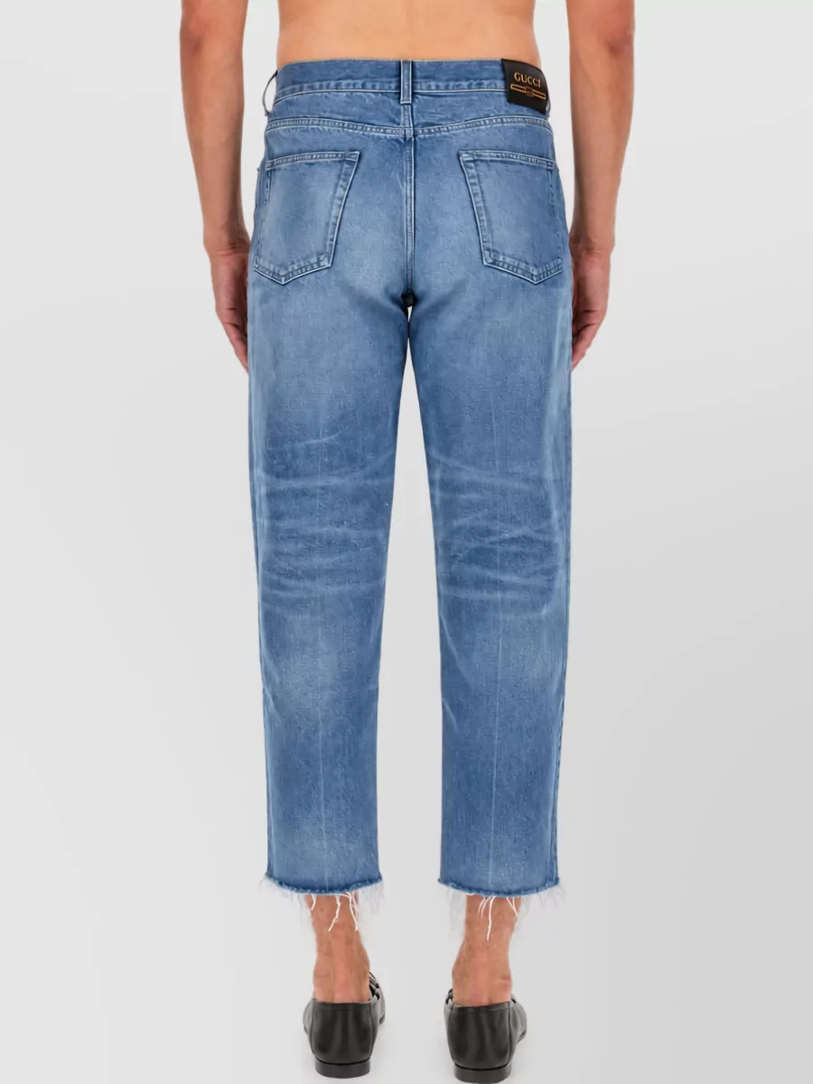 Gucci Carrot-Fit Denim Jeans