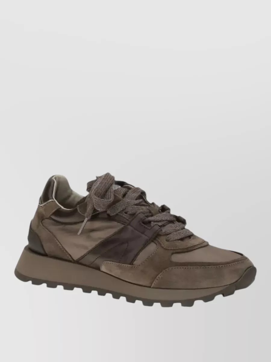 Brunello Cucinelli Leather Low-Top Sneakers