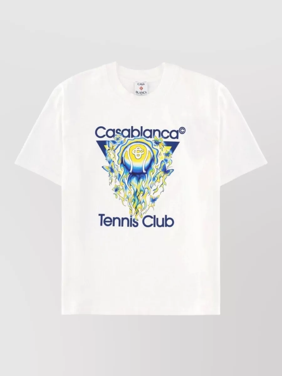 Casablanca Cotton Tennis Club T-Shirt