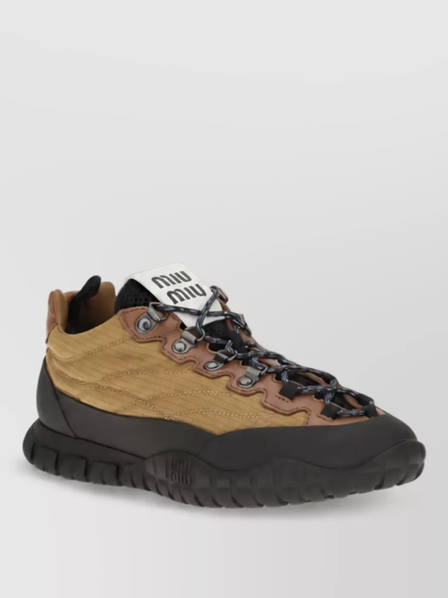 Miu Miu ripstop sneakers
