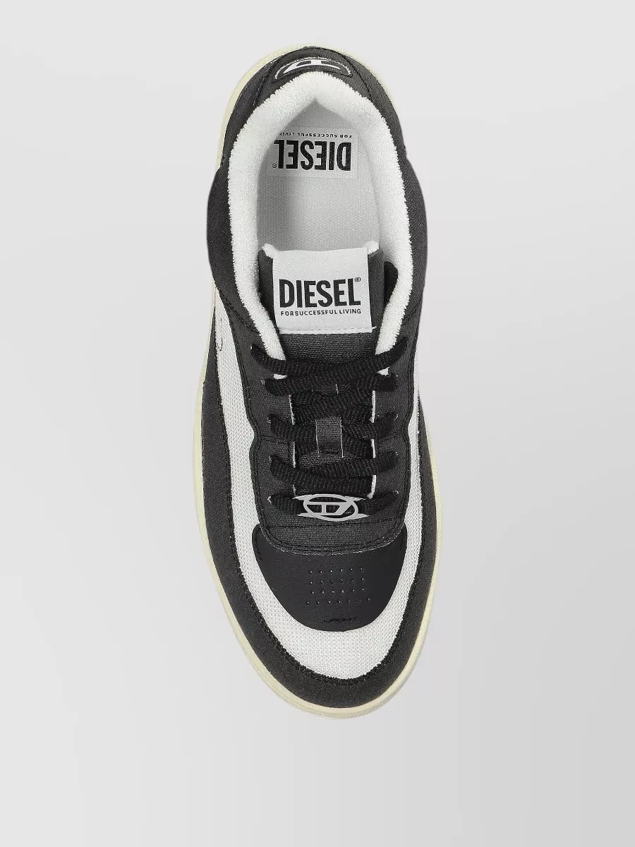 Diesel Oval Skate Low Sneakers Contrasting Sole