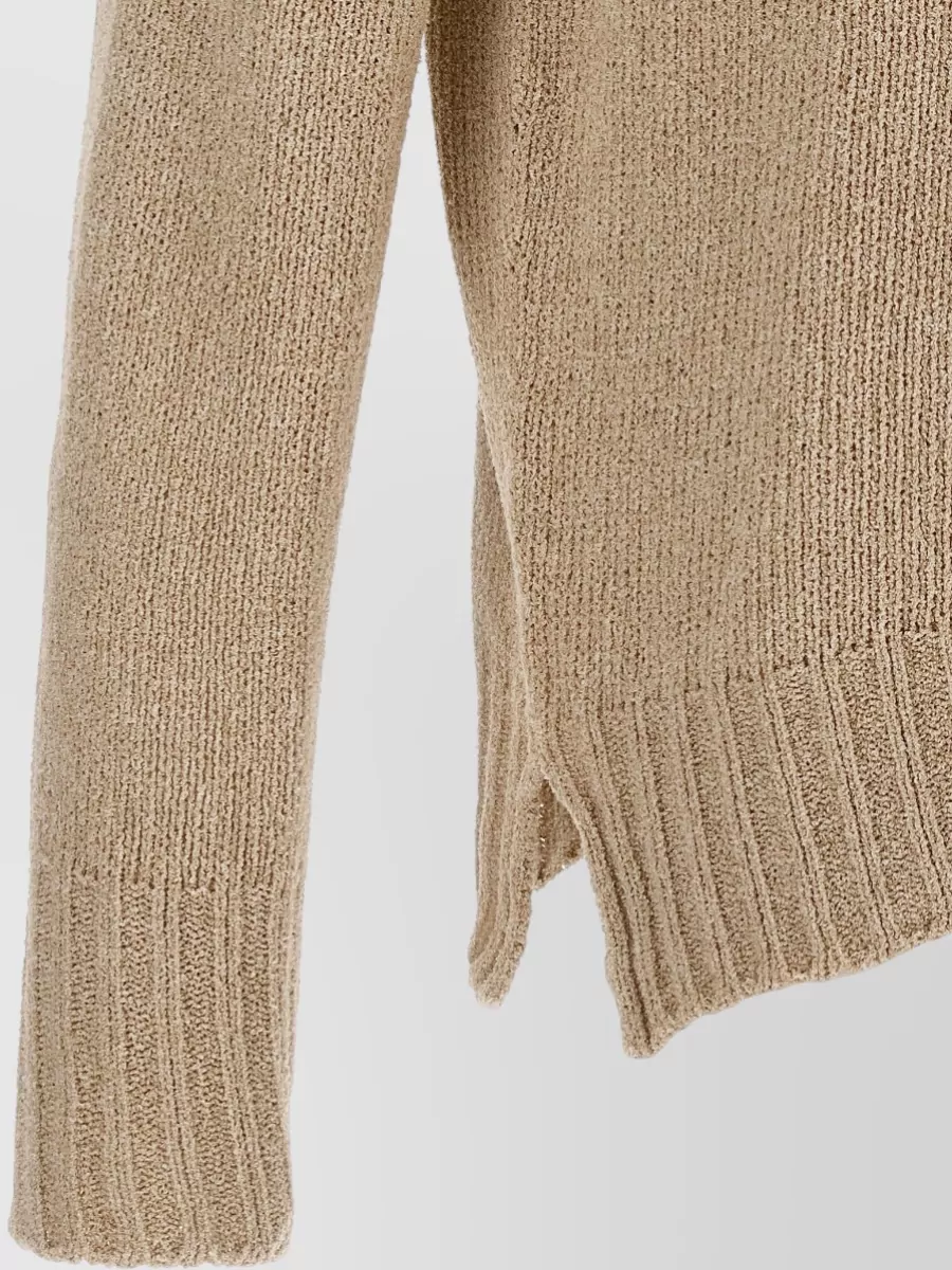 Ma'ry'ya Cashmere Blend Wool Long-Sleeve Hooded Sweater