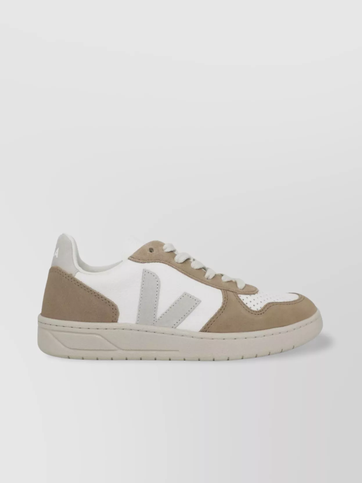 Veja V-10 Sneakers With Perforated Toe Box