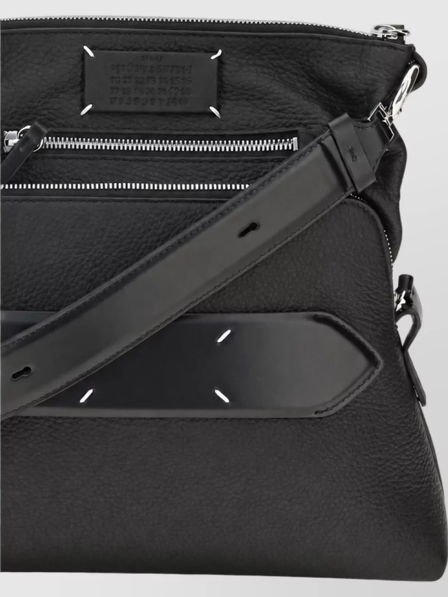 Maison Margiela 5Ac Small Lamb Leather Crossbody Bag