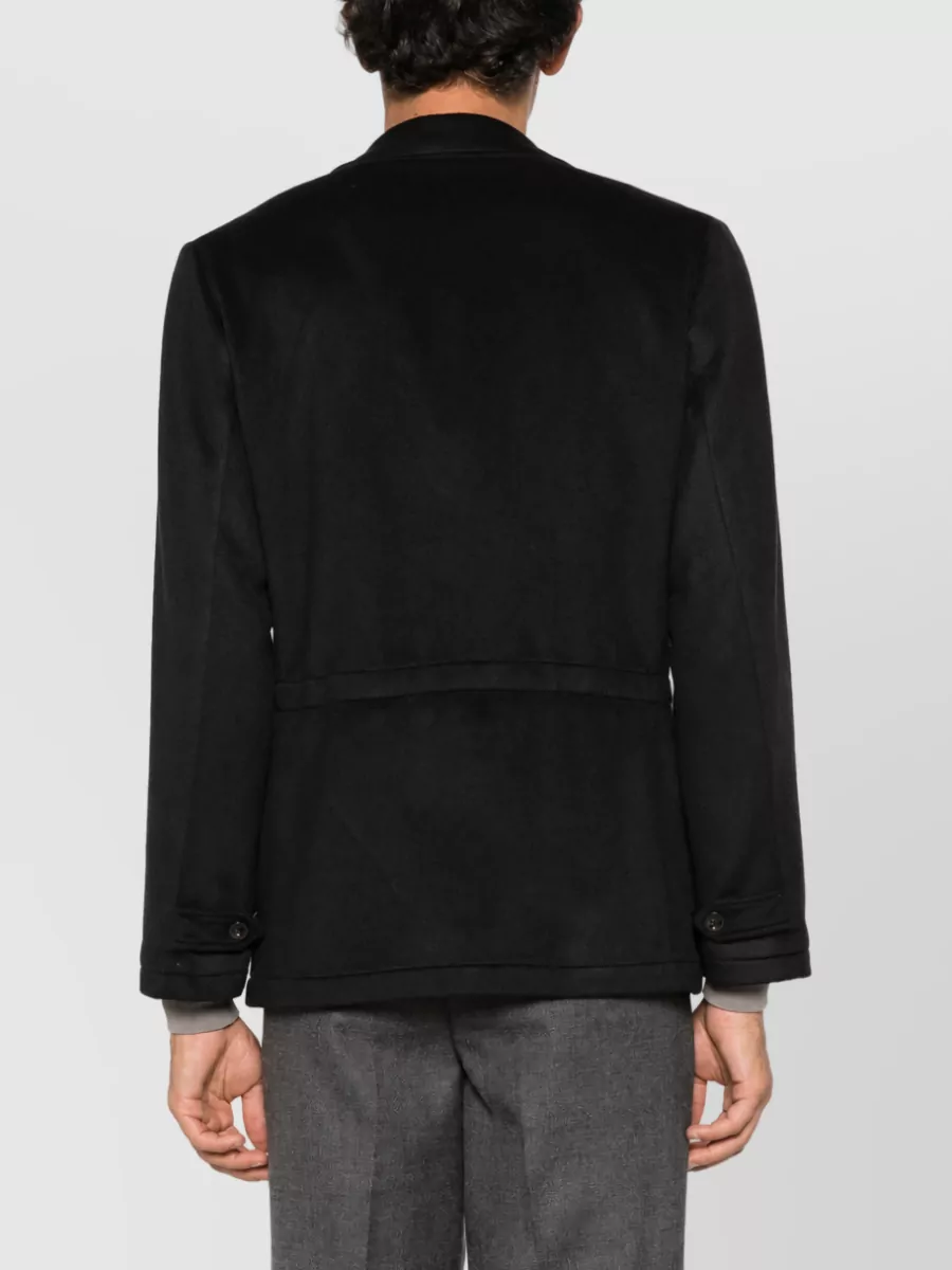 Boglioli Cashmere Single-Breasted Coat