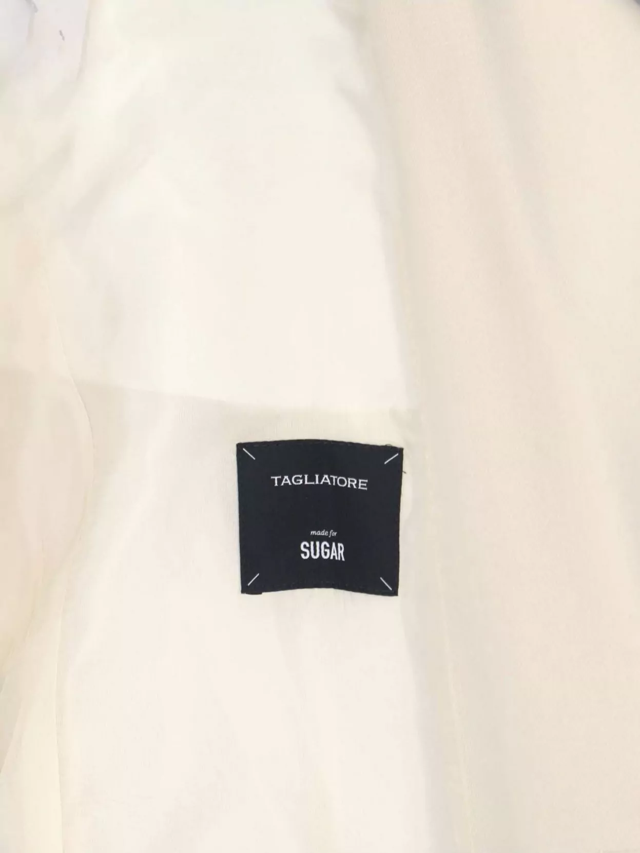 Tagliatore Knee Length Suit Back Vent