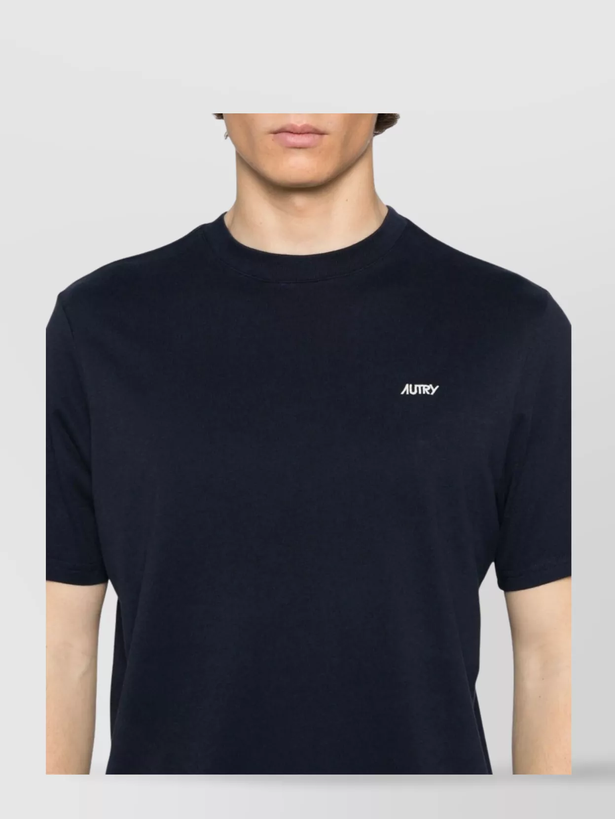AUTRY CREW NECK SHORT SLEEVES COTTON T-SHIRT