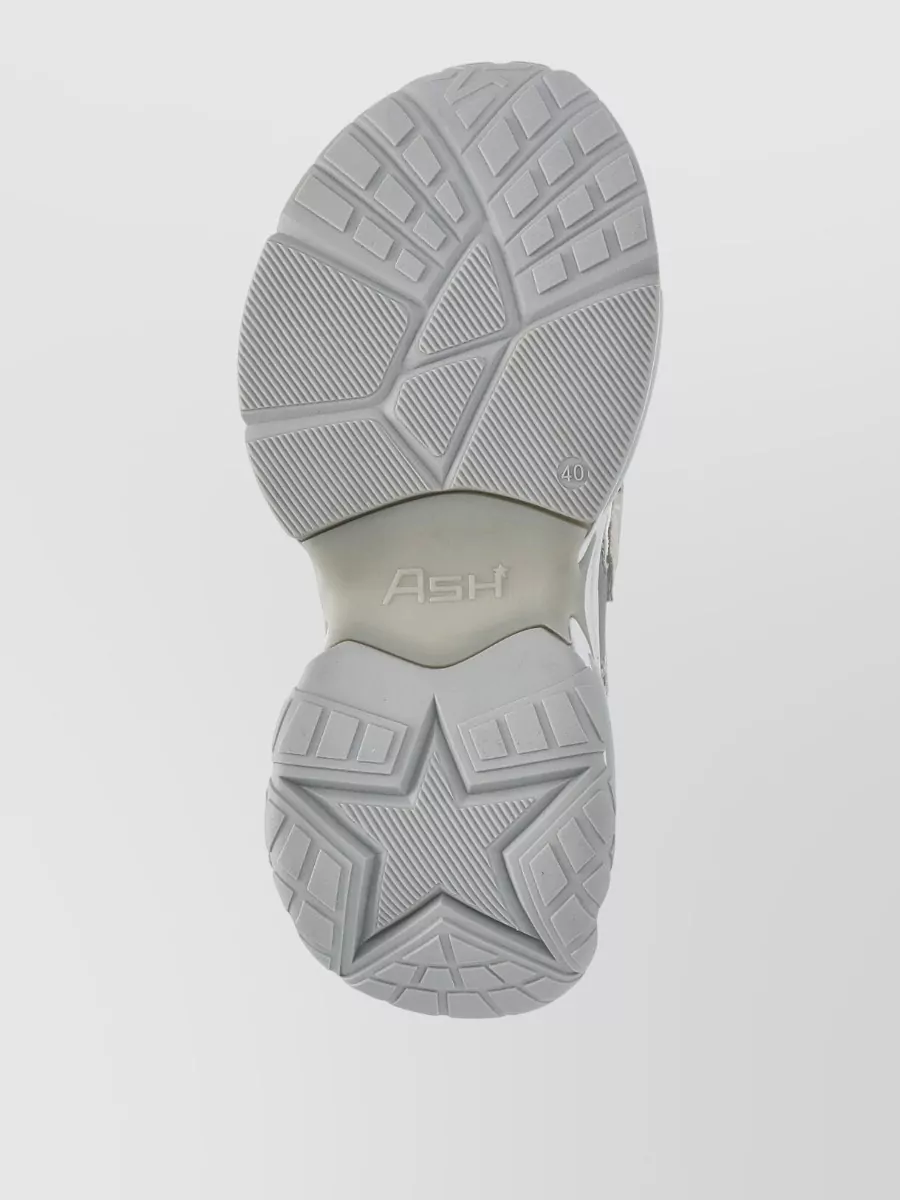 Ash Leather Low-Top Sneakers