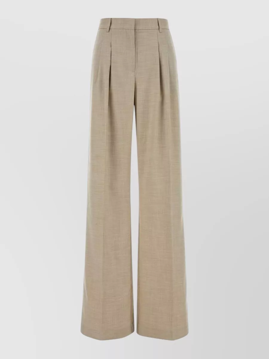 The Andamane mélange twill tailored trousers