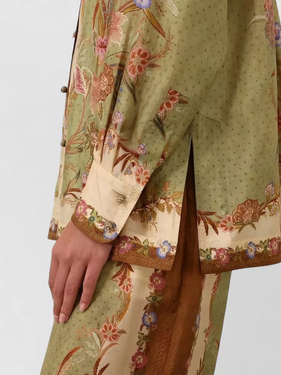 Zimmermann Silk Relaxed-Fit Printed Shirt