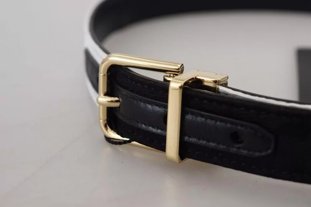 Dolce&Gabbana Leather Patchwork Belt
