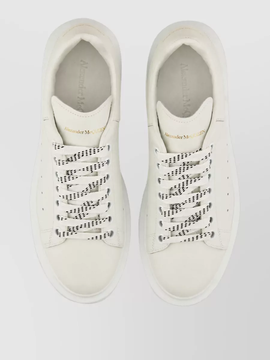 Alexander Mcqueen Leather Oversized Sneakers