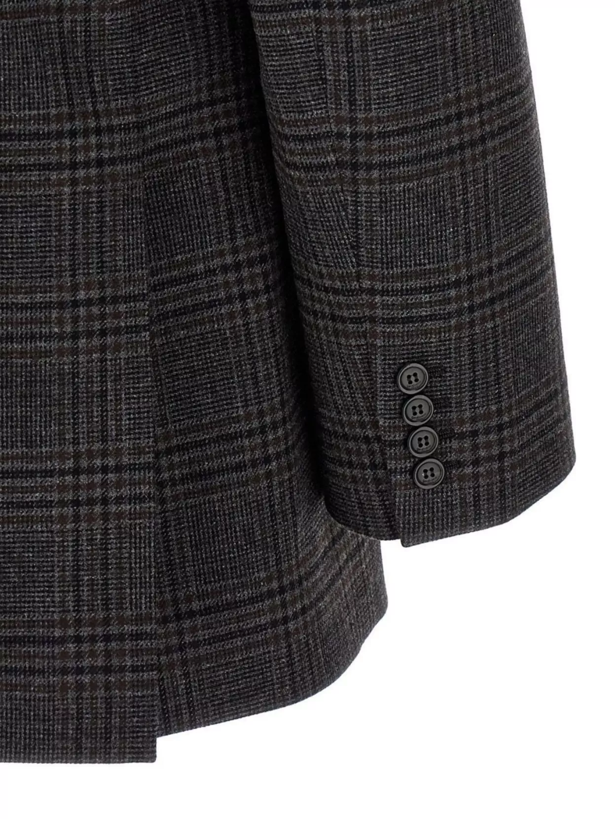 Saint Laurent Double-Breasted Blazer Featuring Structured Shoulders