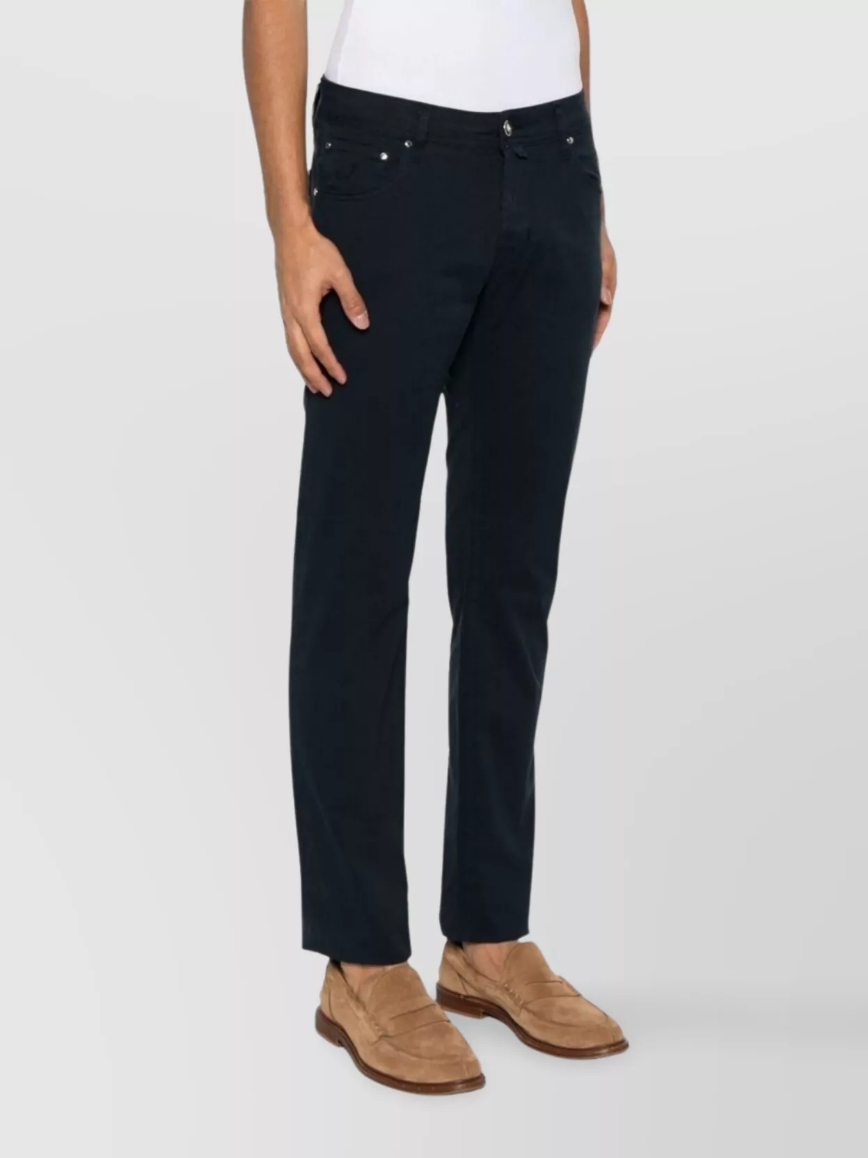 Jacob Cohen Navy Blue Slim Fit Nick Denim In Black