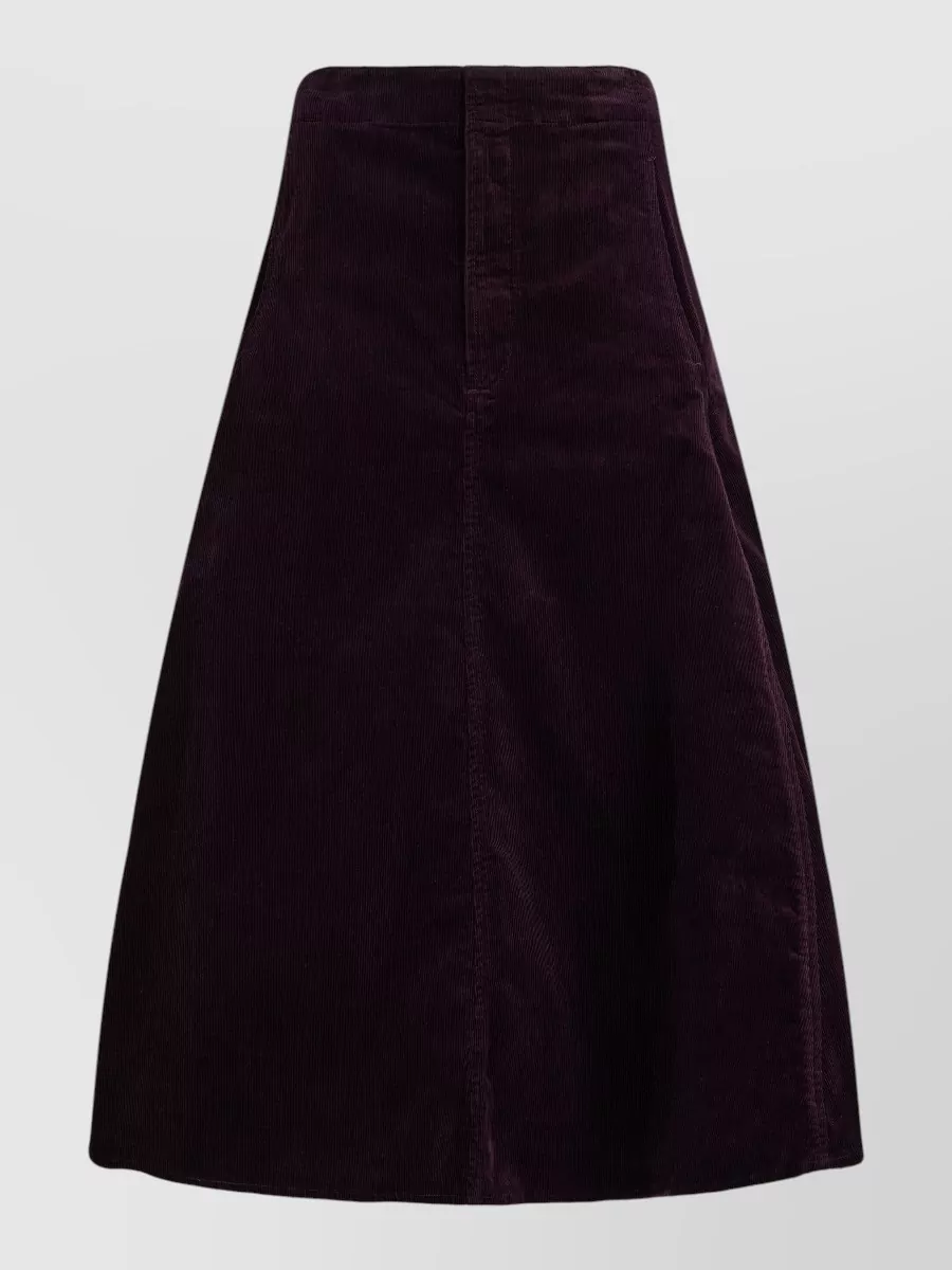 Polo Ralph Lauren Cotton high-rise a-line skirt