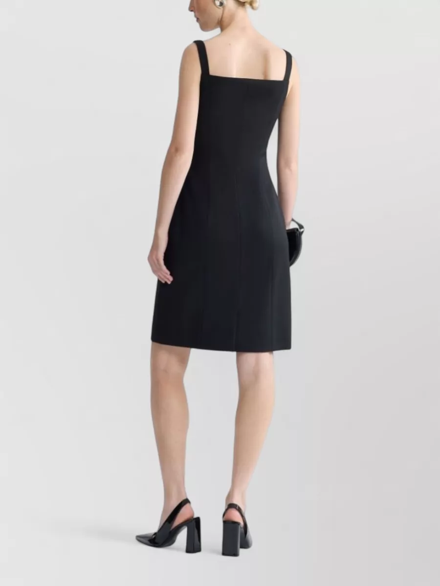 Patou Virgin Wool Knee-Length Dress