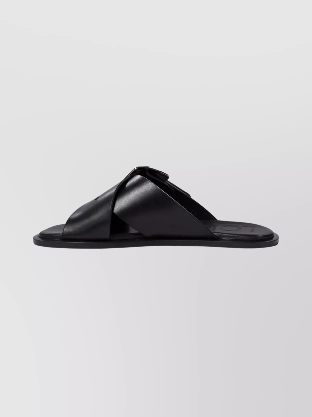 Loewe Floral Strap Flat Sandals