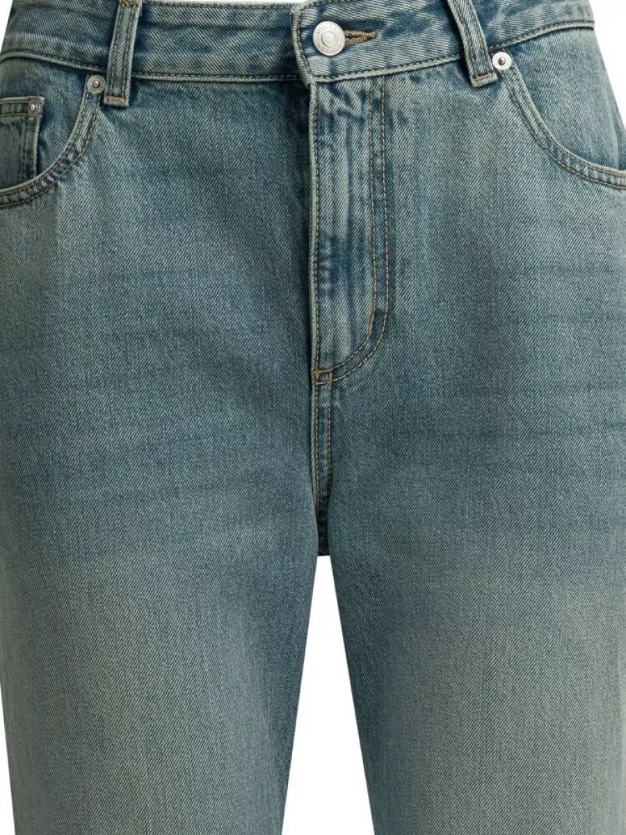 Alexander Mcqueen Denim Straight-Leg Jeans