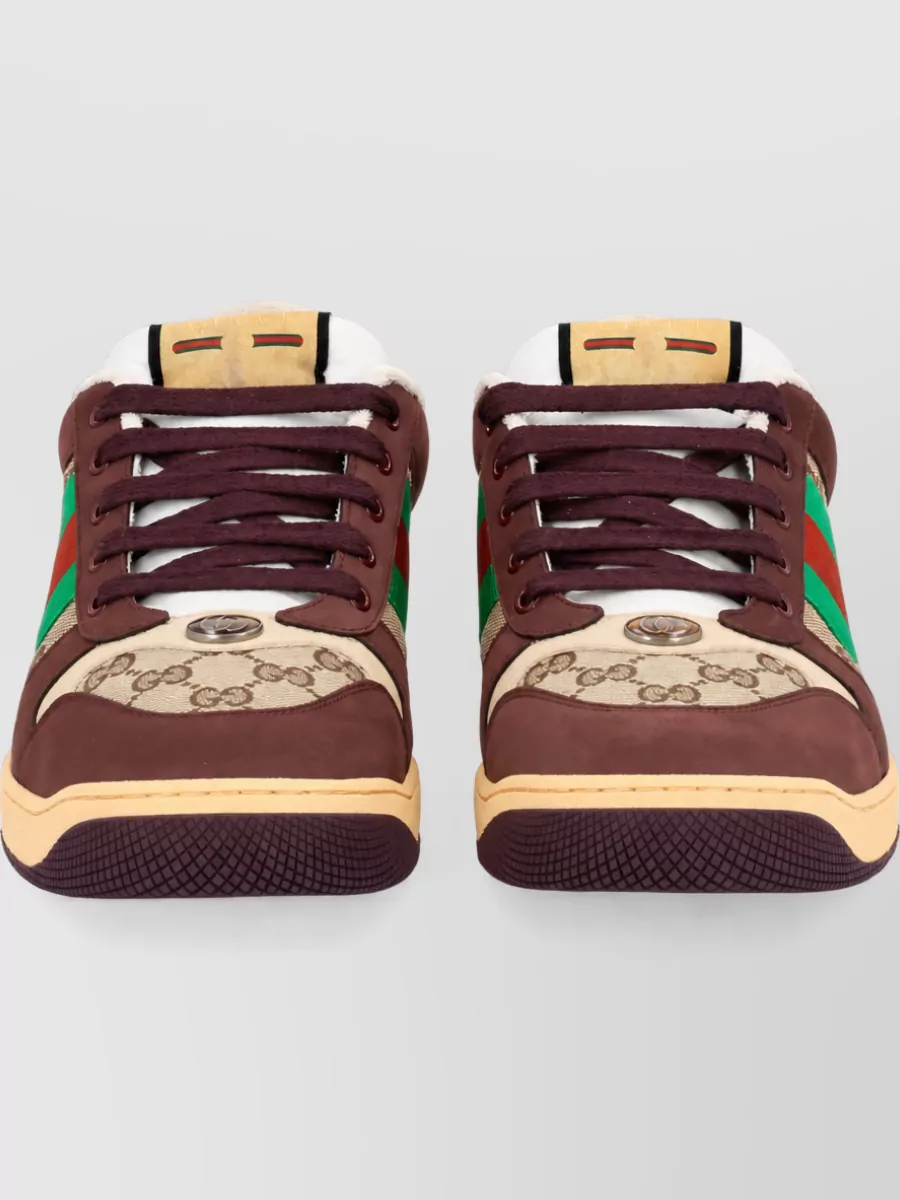 Gucci Screener Low-Top Sneakers