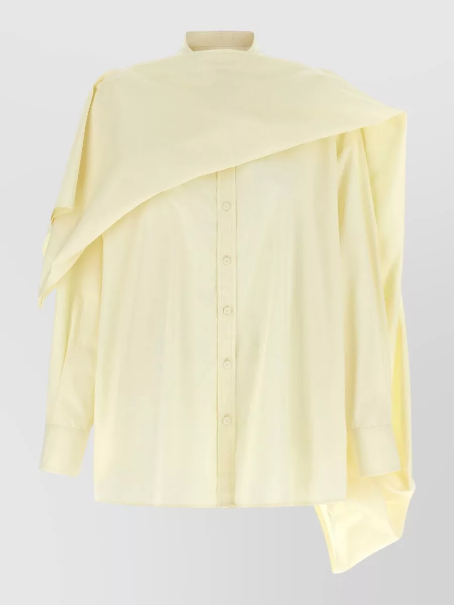 Armarium asymmetric draped shirt