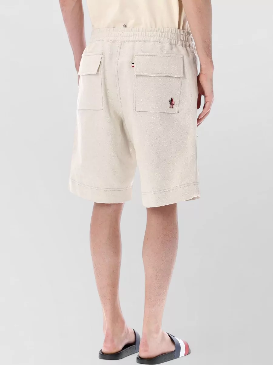 Moncler Grenoble Cotton Track Shorts