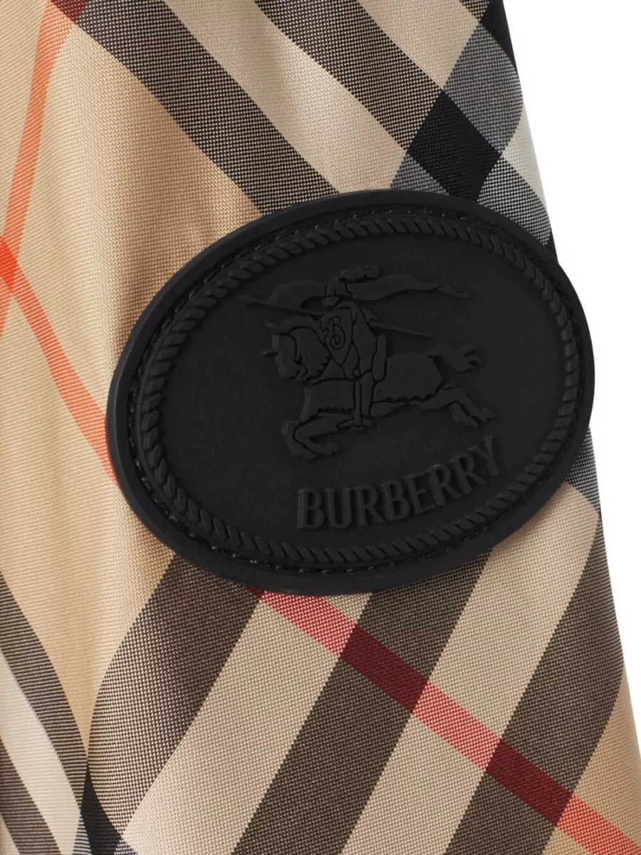 Burberry Printed Parka Coat