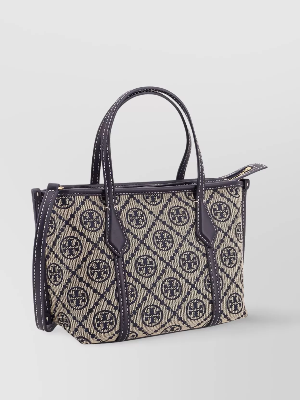 Tory Burch Perry T Monogram Mini Tote Bag