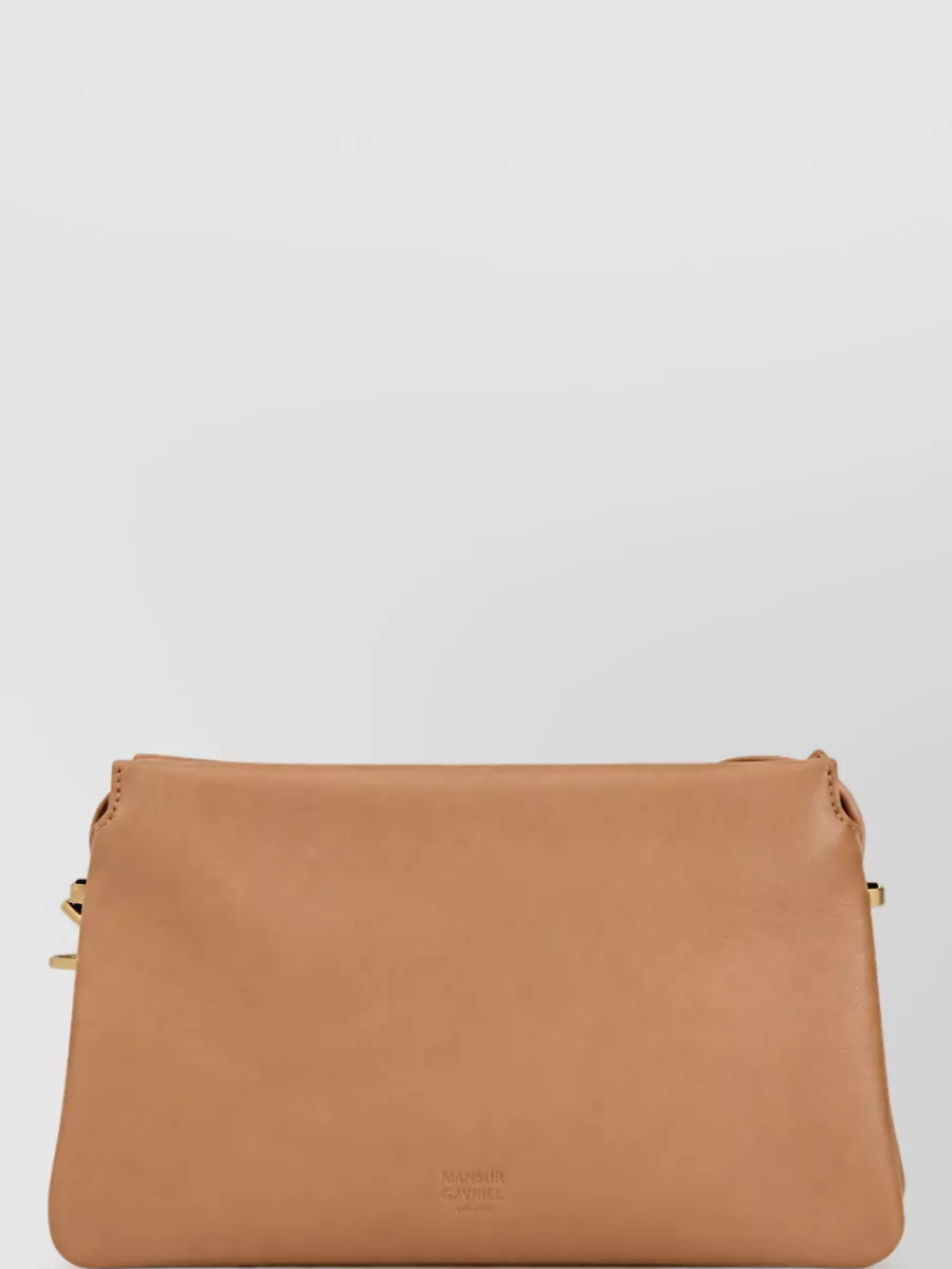 Pinko Love Bag Leather Clutch Bag