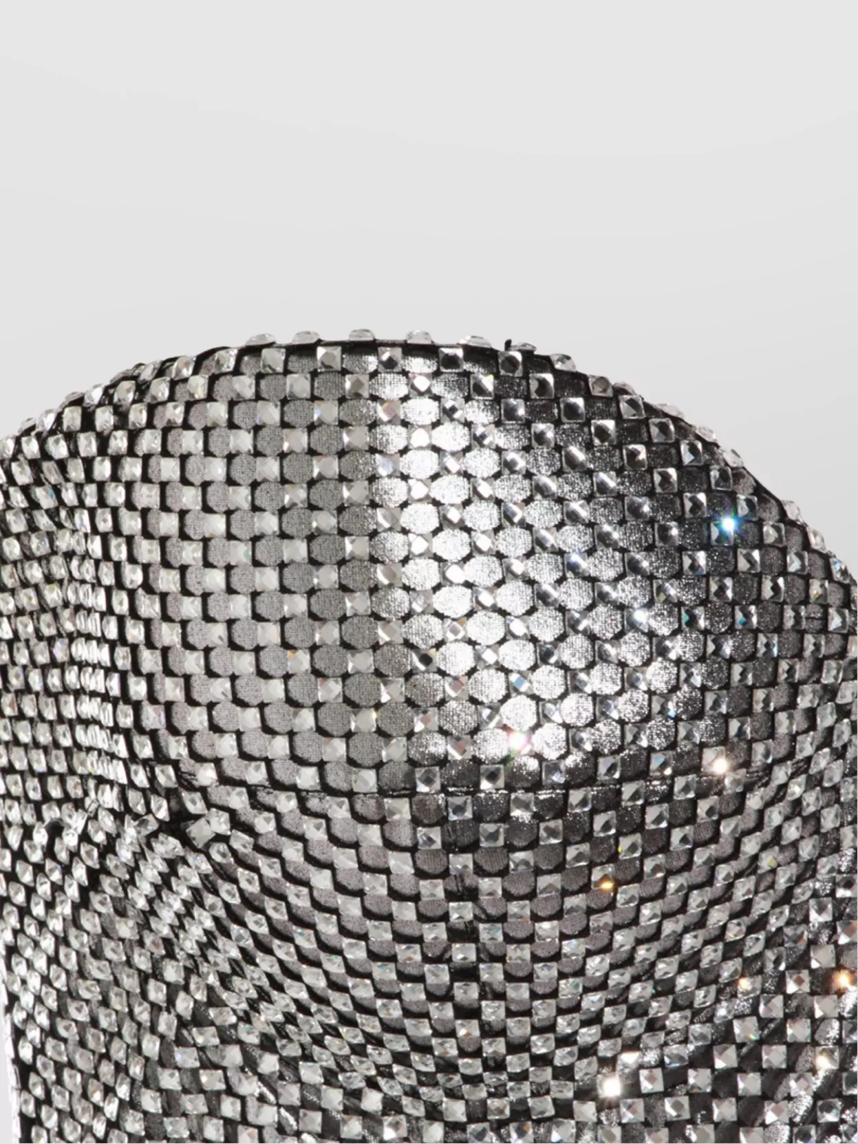 Dolce & Gabbana Strapless Fitted Metallic Sequin Dress In Gray