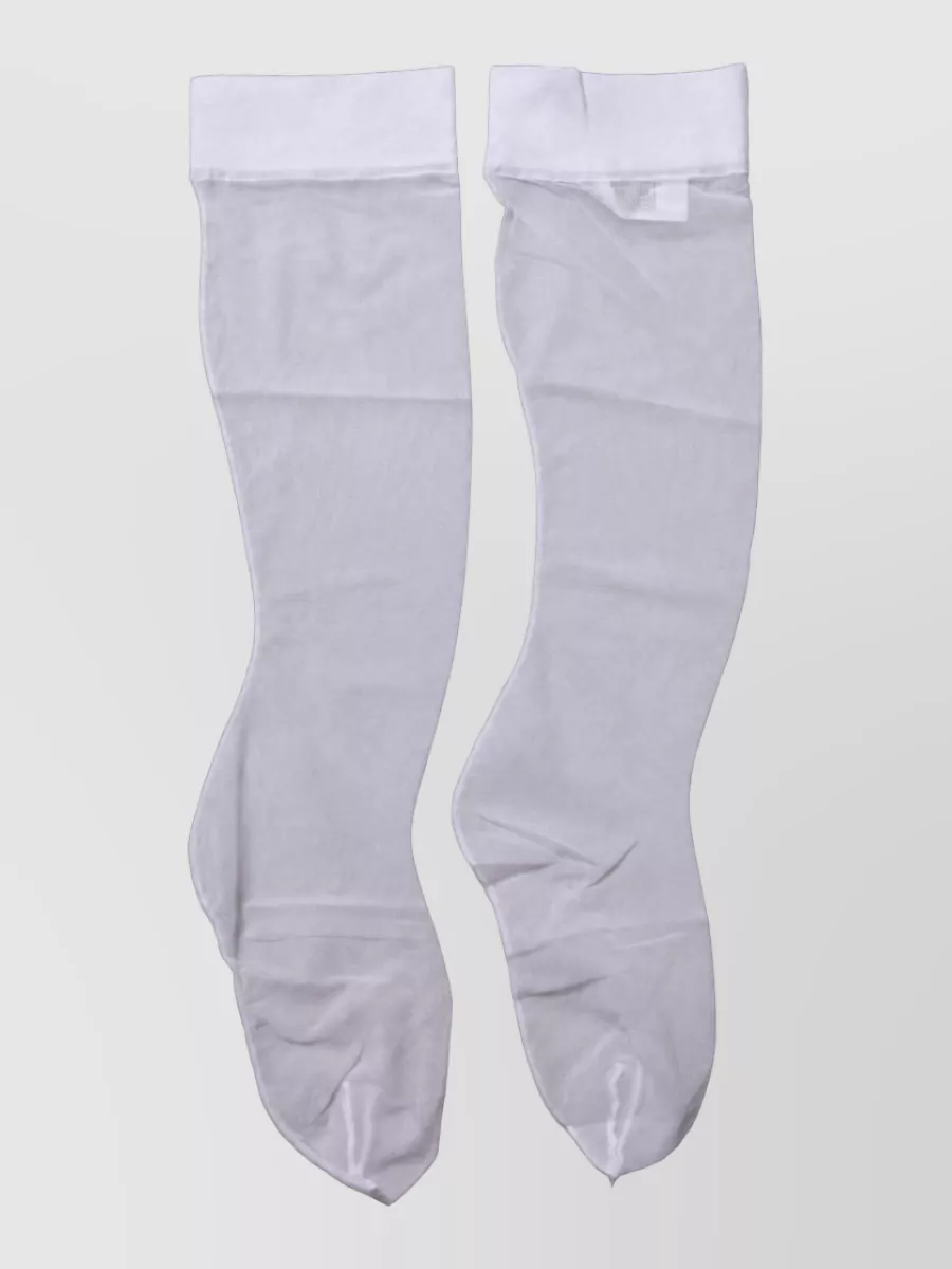 Dolce&Gabbana sheer knee-high socks