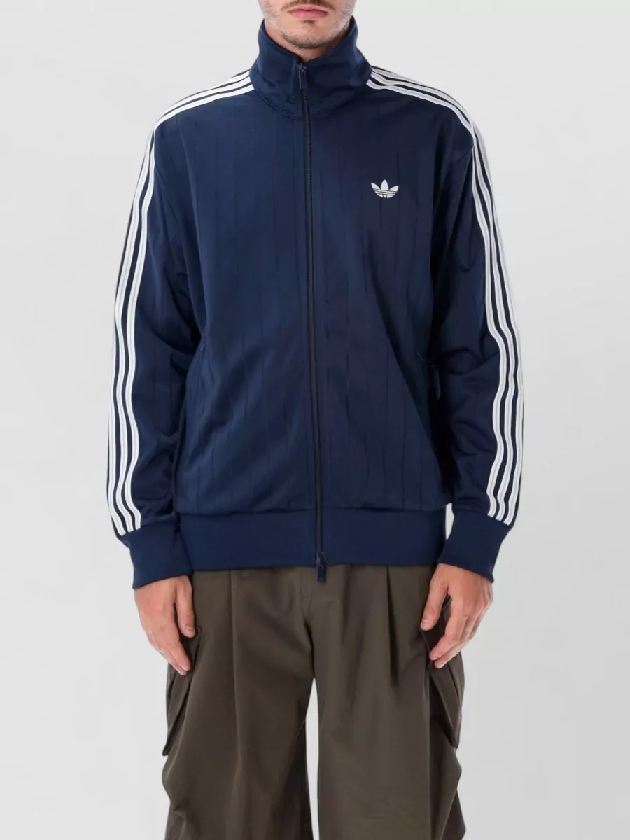 Adidas Originals recycled polyester drop-needle loose-fit track jacket