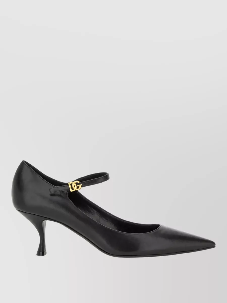 Dolce&Gabbana Leather Ballerina Shoes