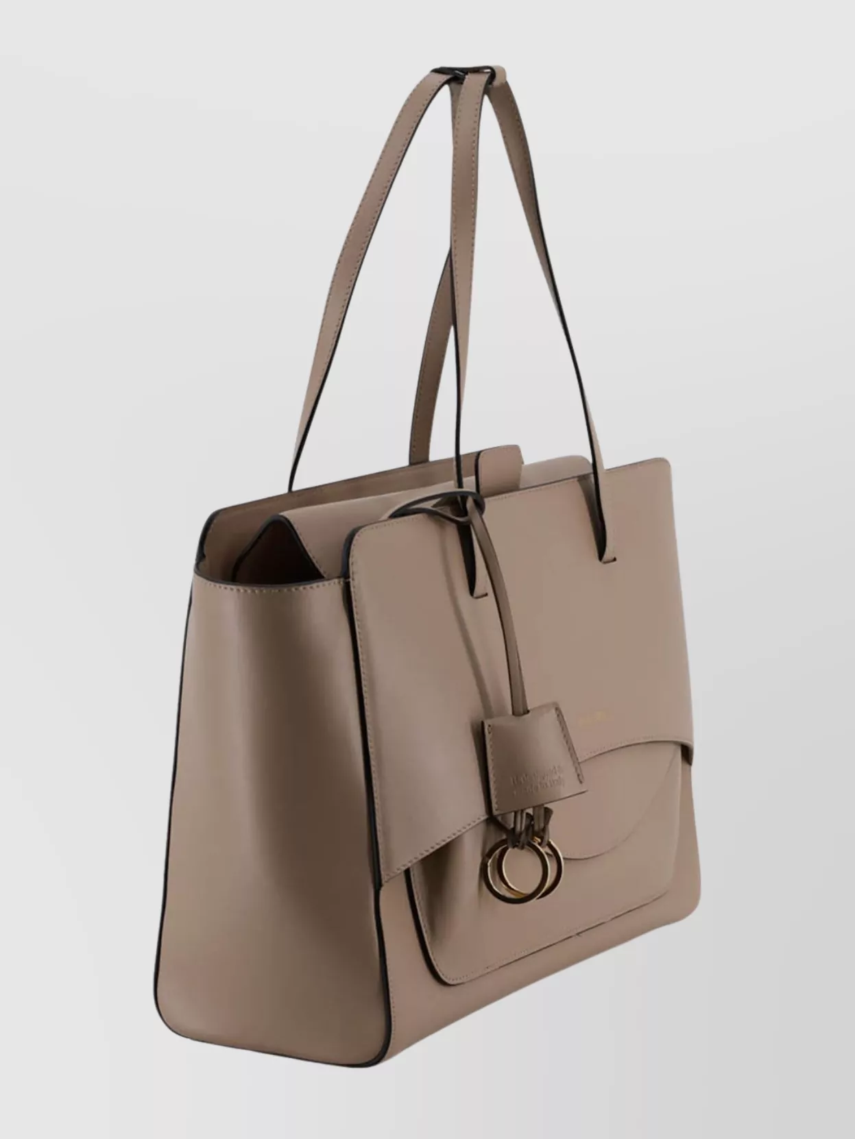 Hidesins Soft Calfskin Leather Shoulder Bag With Top Handles