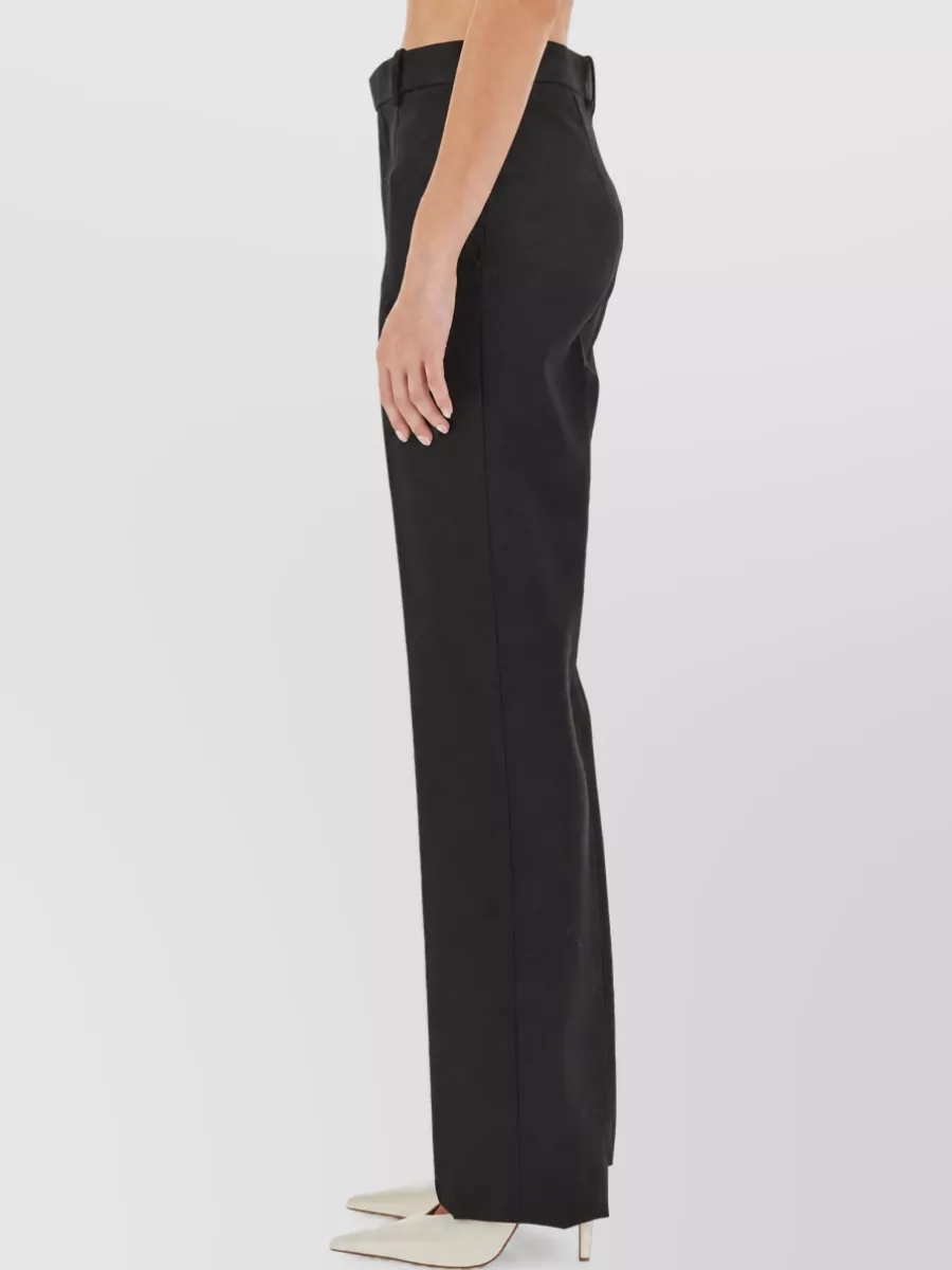 Bottega Veneta Wool Tailored Straight Trousers