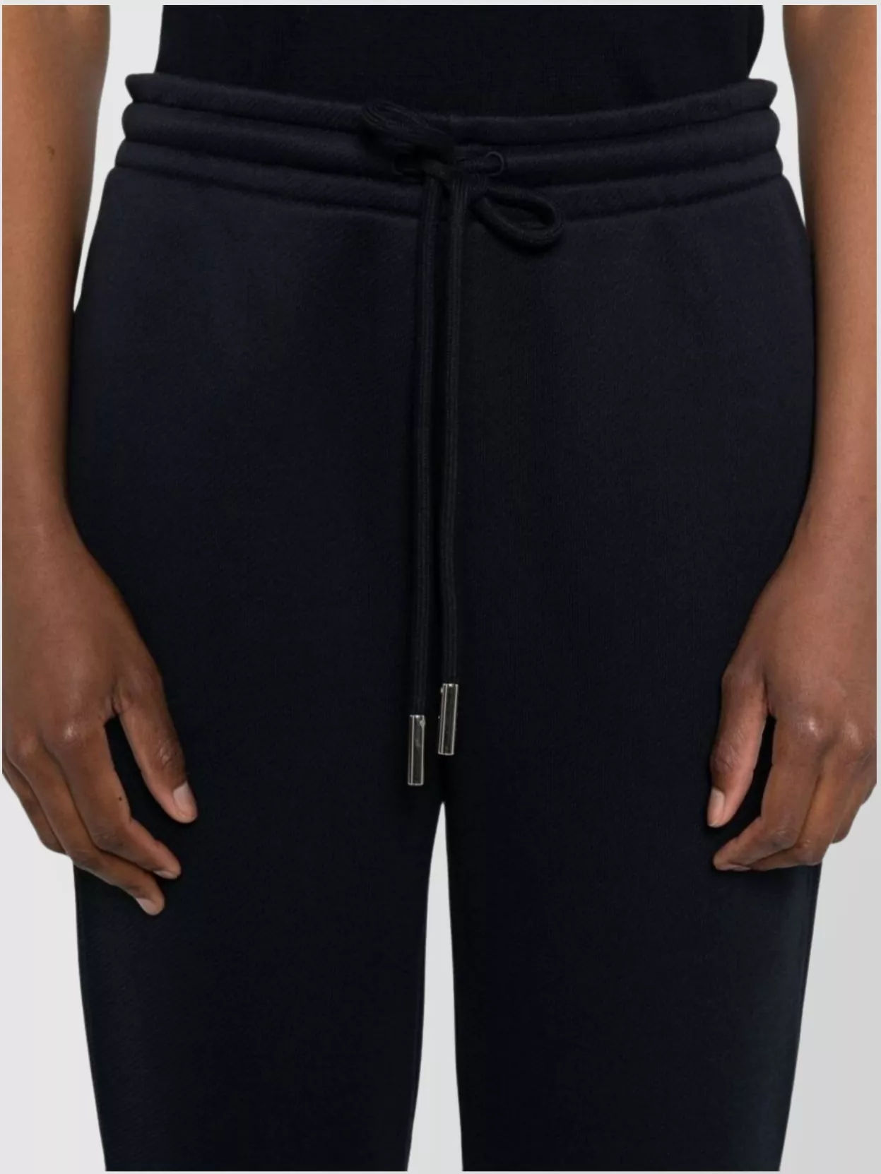 Moncler Elasticated Waistband And Cuffs Trousers