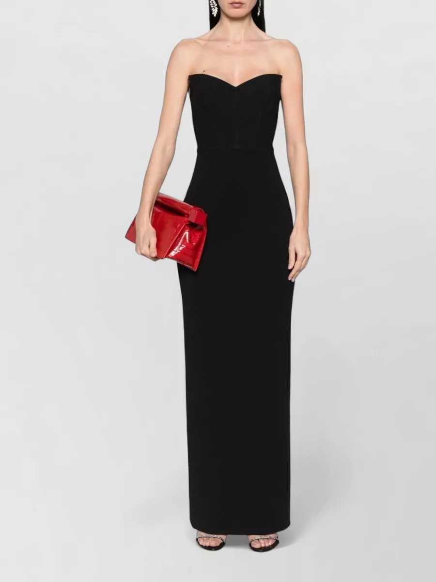 Solace London Strapless Maxi Dress