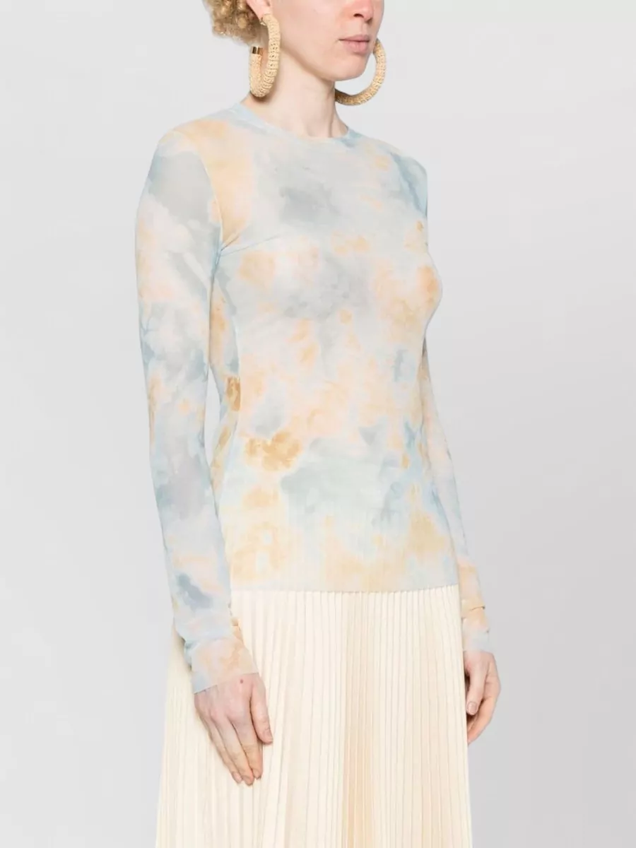 Erika Cavallini Printed Long-Sleeve T-Shirt
